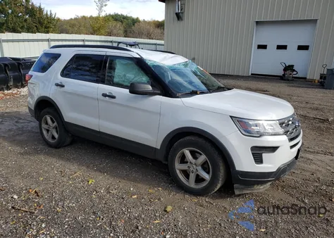 2019 Ford Explorer z USA, uszkodzony, nr VIN 1FM5K8B85KGA14922